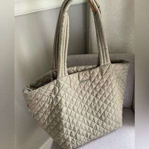 MZ Wallace Medium Metro Tote- Gray